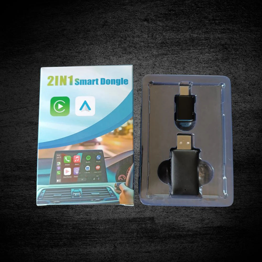 Adaptador CarPlay & Android Auto Sem Fios