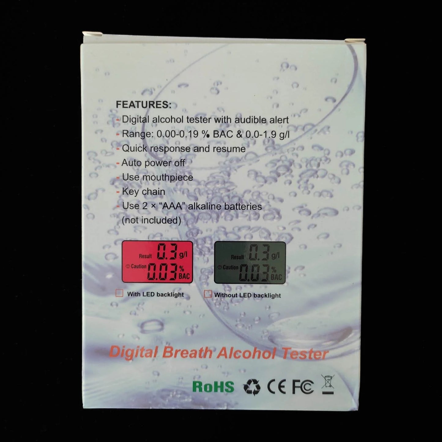 Medidor de Álcool