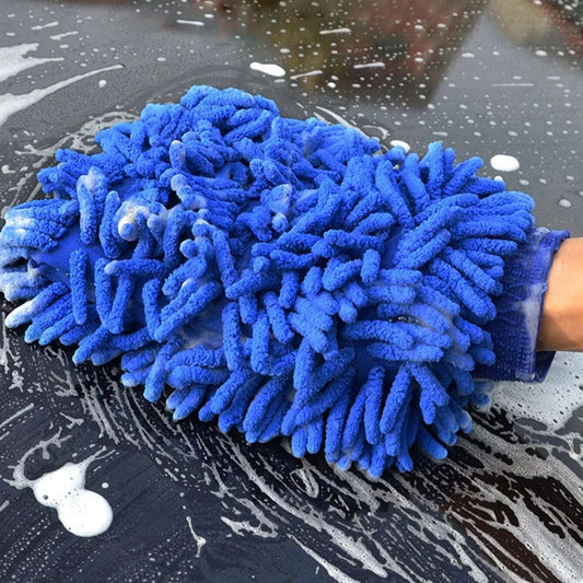 Luva Lavagem Microfibra 2 em 1