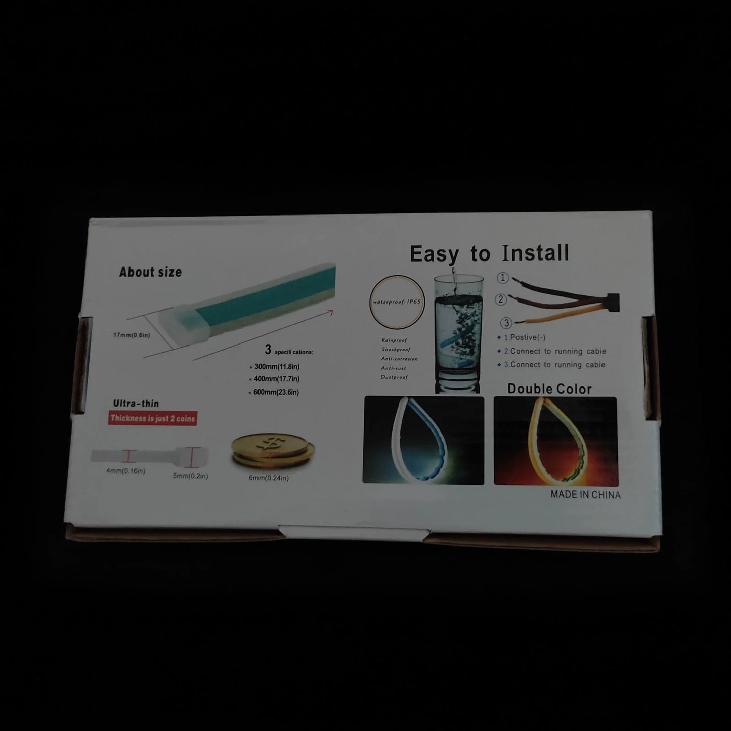 DRL LED Pisca Dinâmico