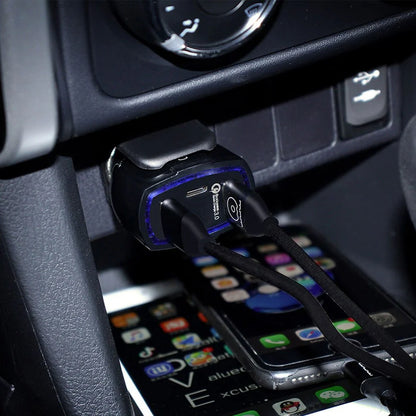 Carregador Isqueiro USB e USB-C