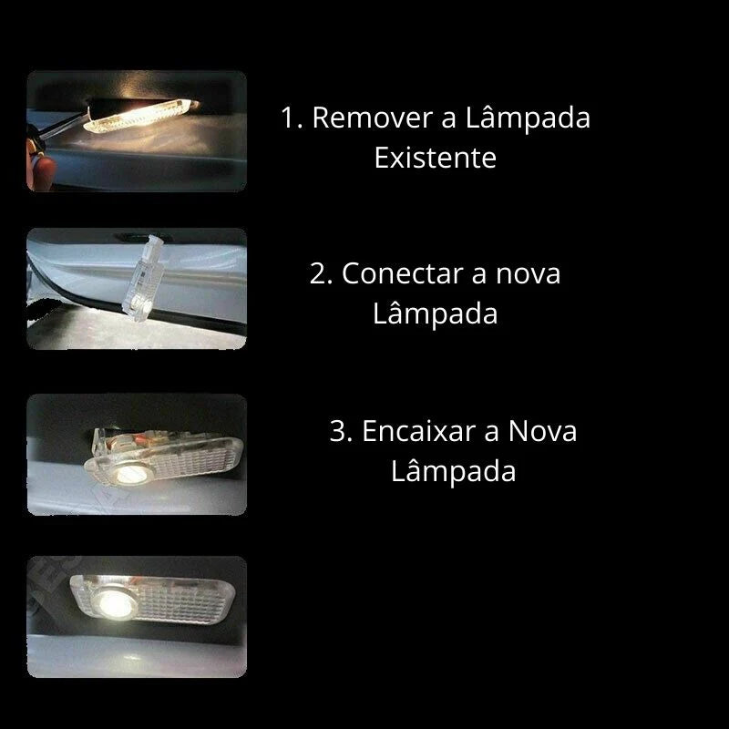 Lâmpadas Cortesia com Logótipo