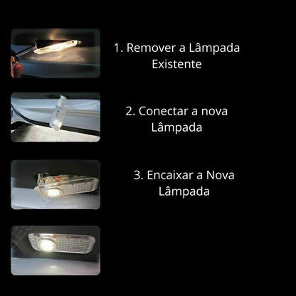 Lâmpadas Cortesia com Logótipo