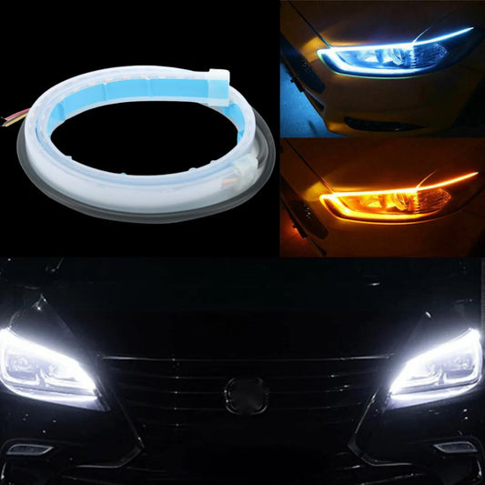 DRL LED Pisca Dinâmico