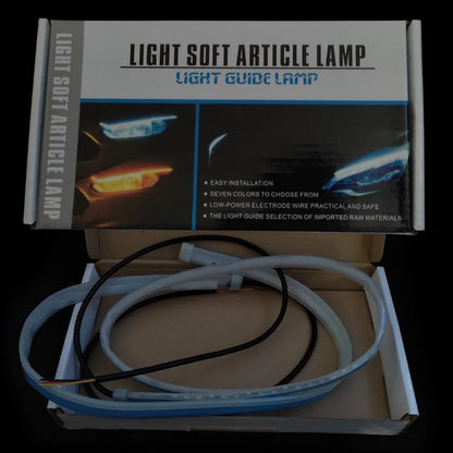 DRL LED Pisca Dinâmico
