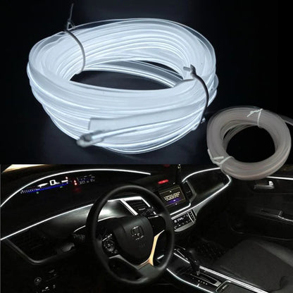 Fio Néon Flexível para Carro