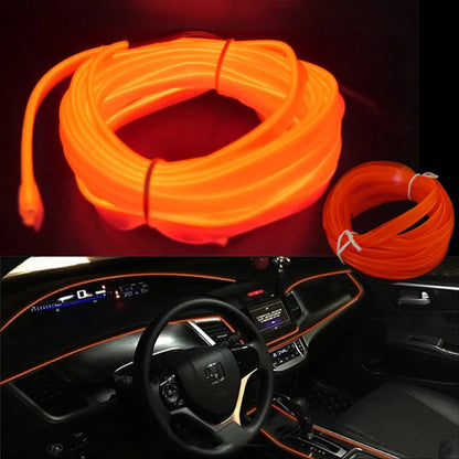 Fio Néon Flexível para Carro