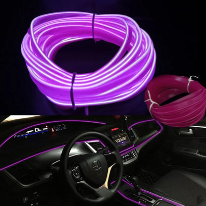 Fio Néon Flexível para Carro