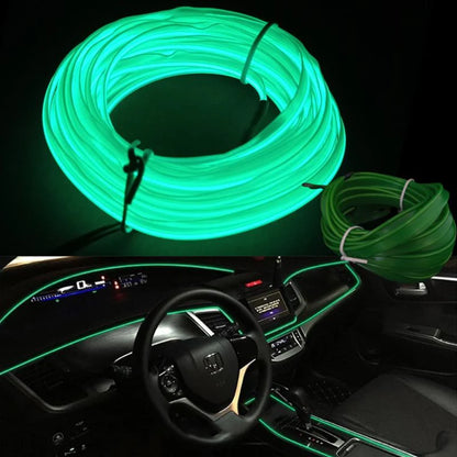 Fio Néon Flexível para Carro