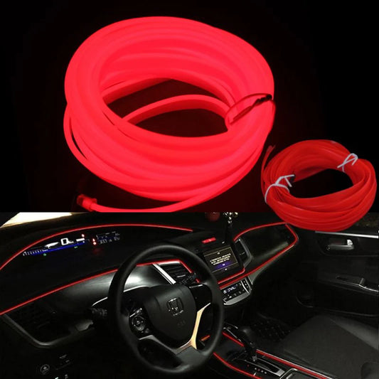 Fio Néon Flexível para Carro