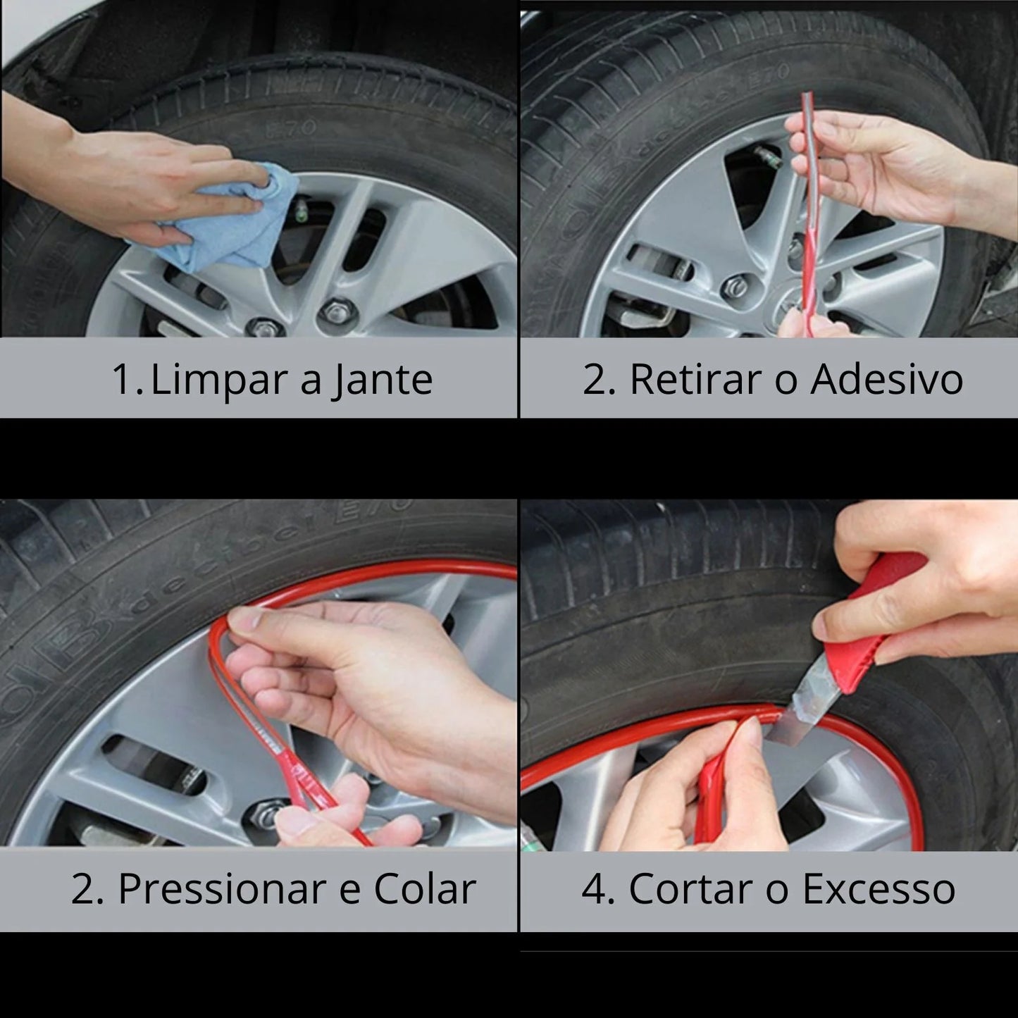 Fita Decorativa para Jantes