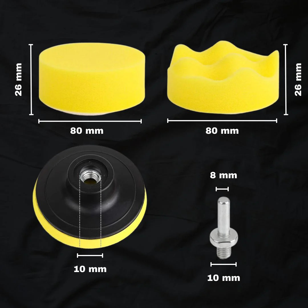 Kit Esponjas Polimento
