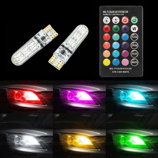 Lâmpadas T10 RGB
