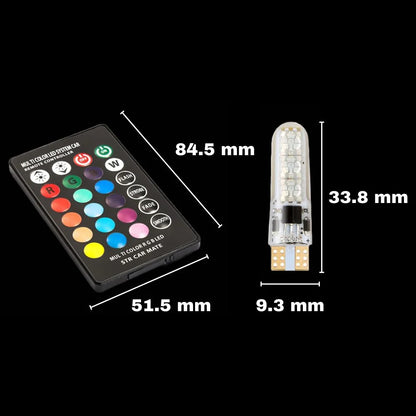 Lâmpadas T10 RGB