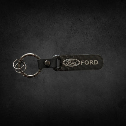 Porta-Chaves Logótipo Carbono
