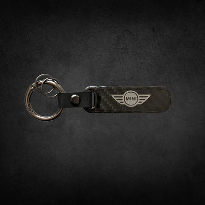 Porta-Chaves Logótipo Carbono