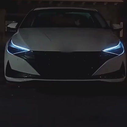 DRL LED Pisca Dinâmico