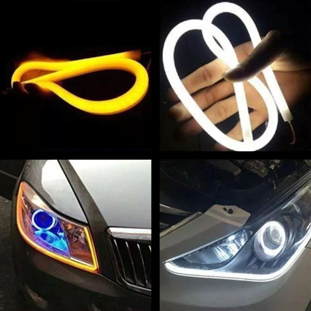 DRL LED Pisca Dinâmico